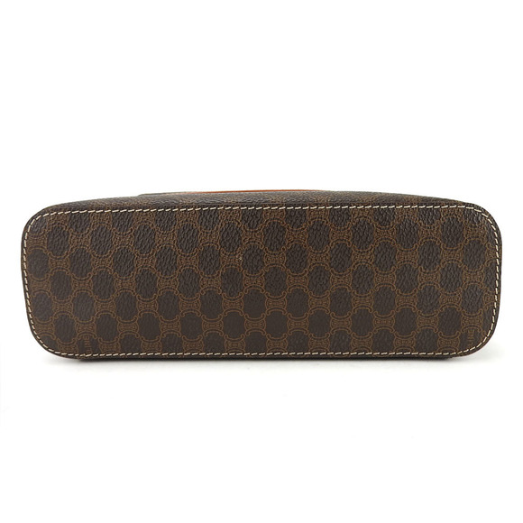 Celine Celine Macadam PVC Leather Handbag Brown Canvas Handbag - Picture 4 of 15